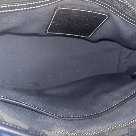 Coach Black Designer Purse - Picture 6 of 8